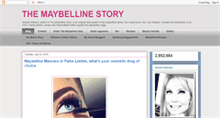 Desktop Screenshot of maybellinebook.com
